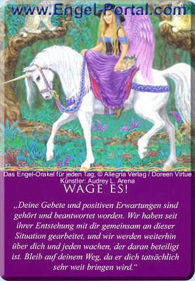Engel Tageskarte wage es