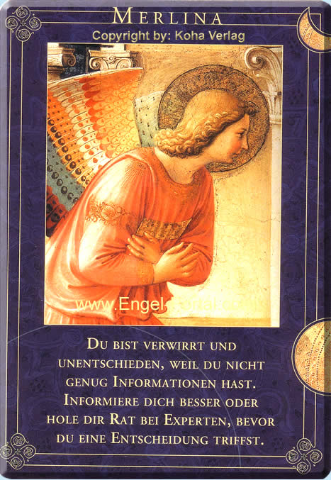 Merlina Engel Tageskarte heute