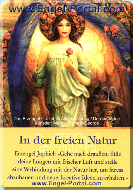 Erzengel Jophiel Tageskarte heute